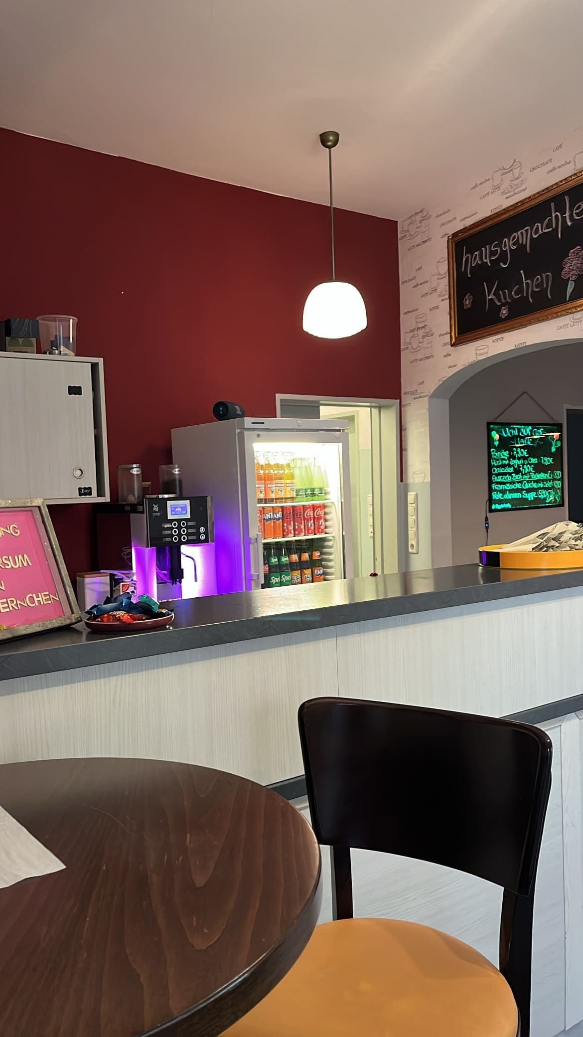 Dekoration im Cafe