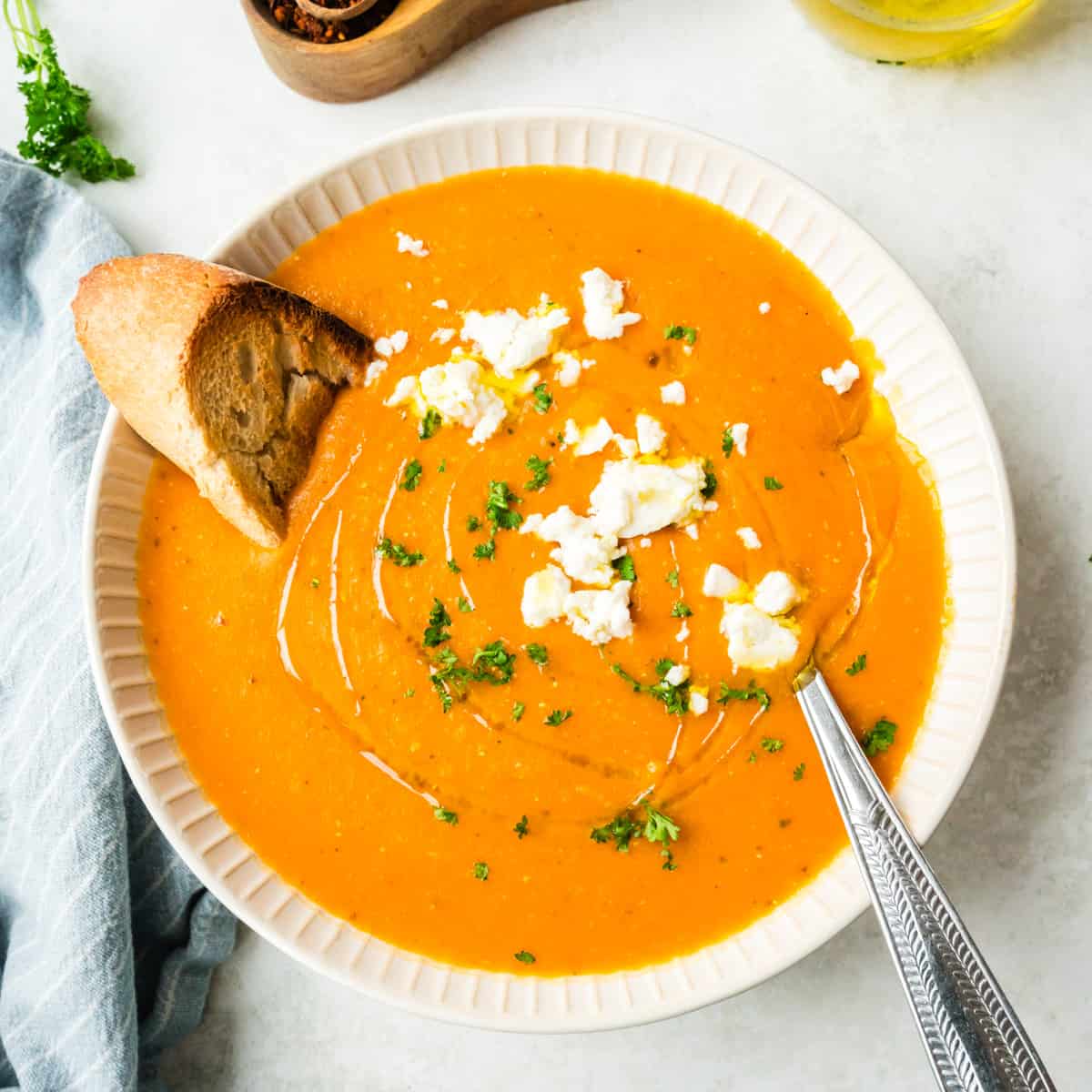 Rote Linsensuppe